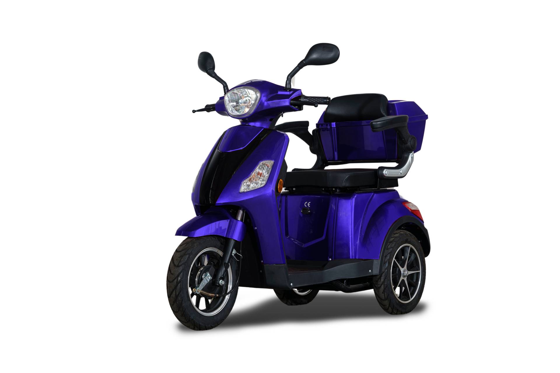 R3 Elektro-Dreiradroller 25 km/h blau