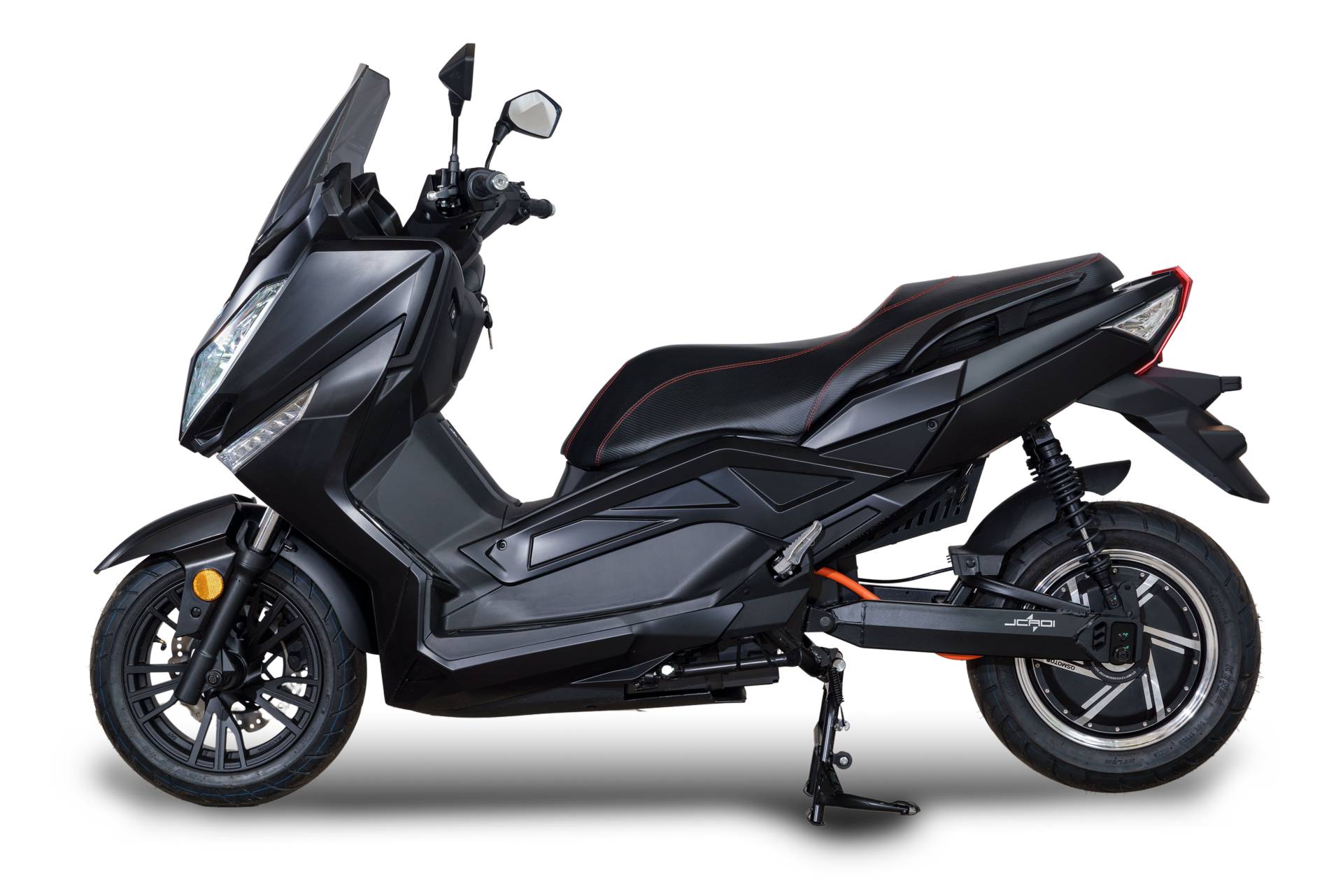 Stormborn Elektro-Motorrad ALEX R - 5kW Motor mit herausnehmbaren Akkus Mattschwarz