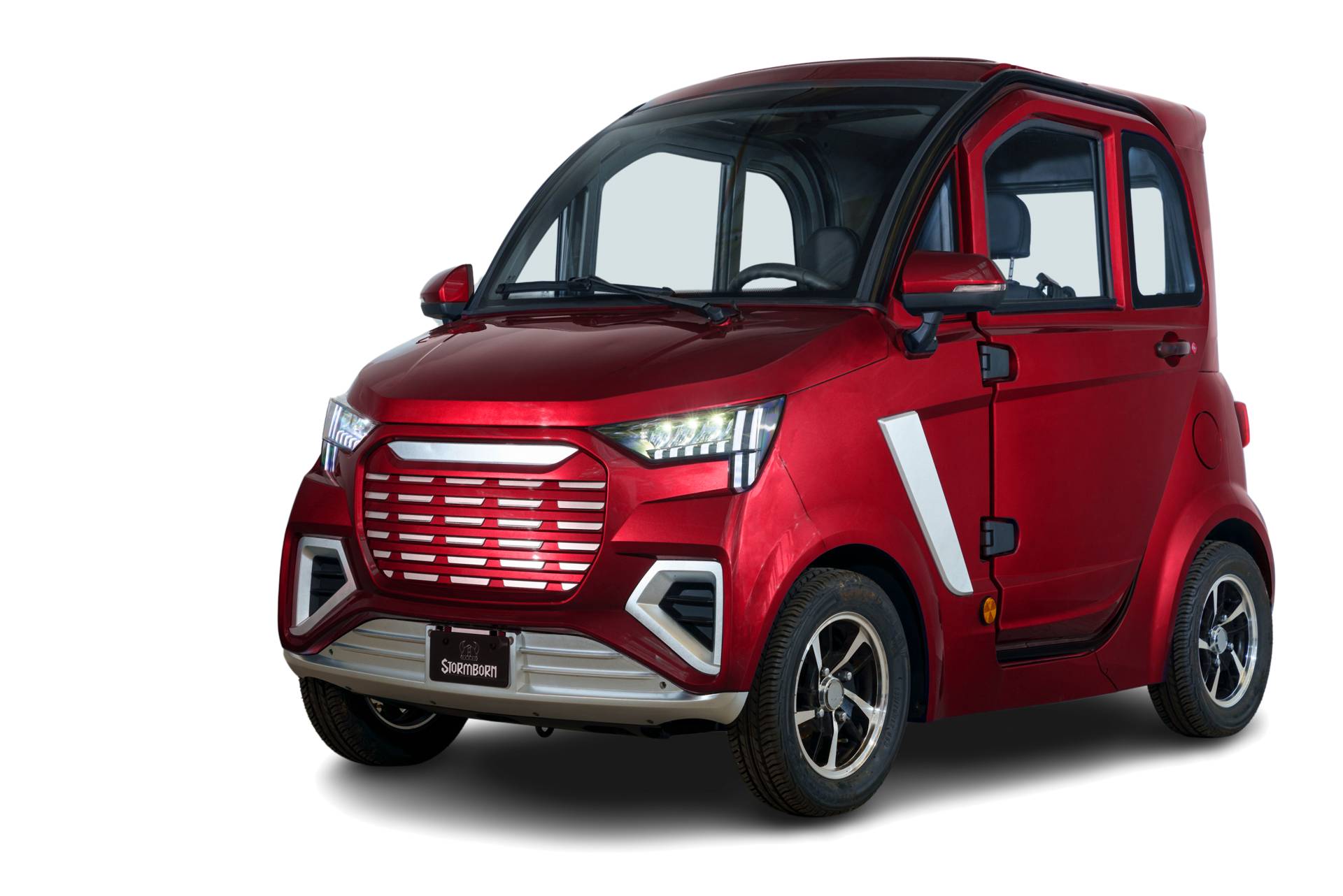 Stormborn XL side by side Kabinenfahrzeug - 45 km/h - rot