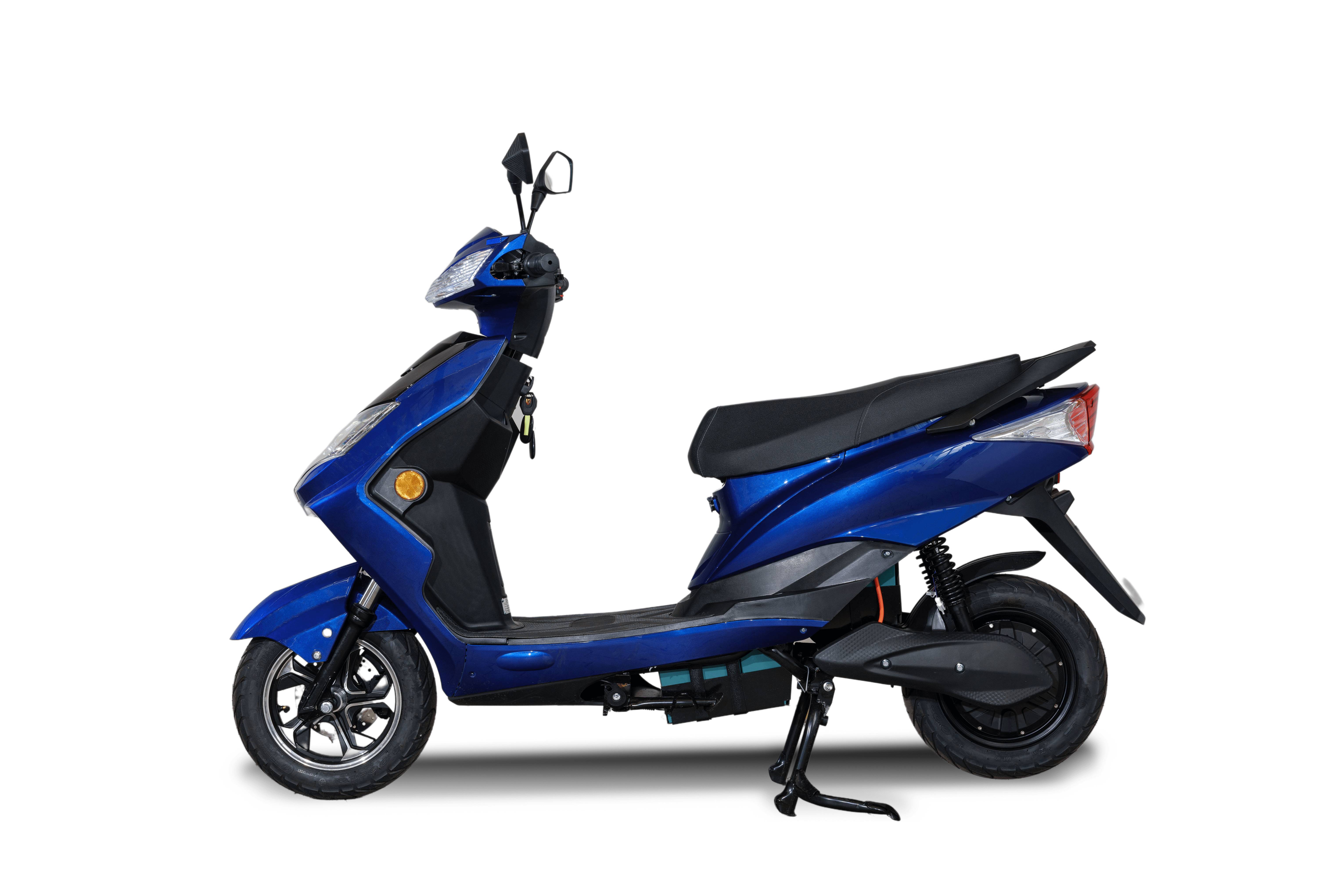 Stormborn Elektro-Roller RACER blau