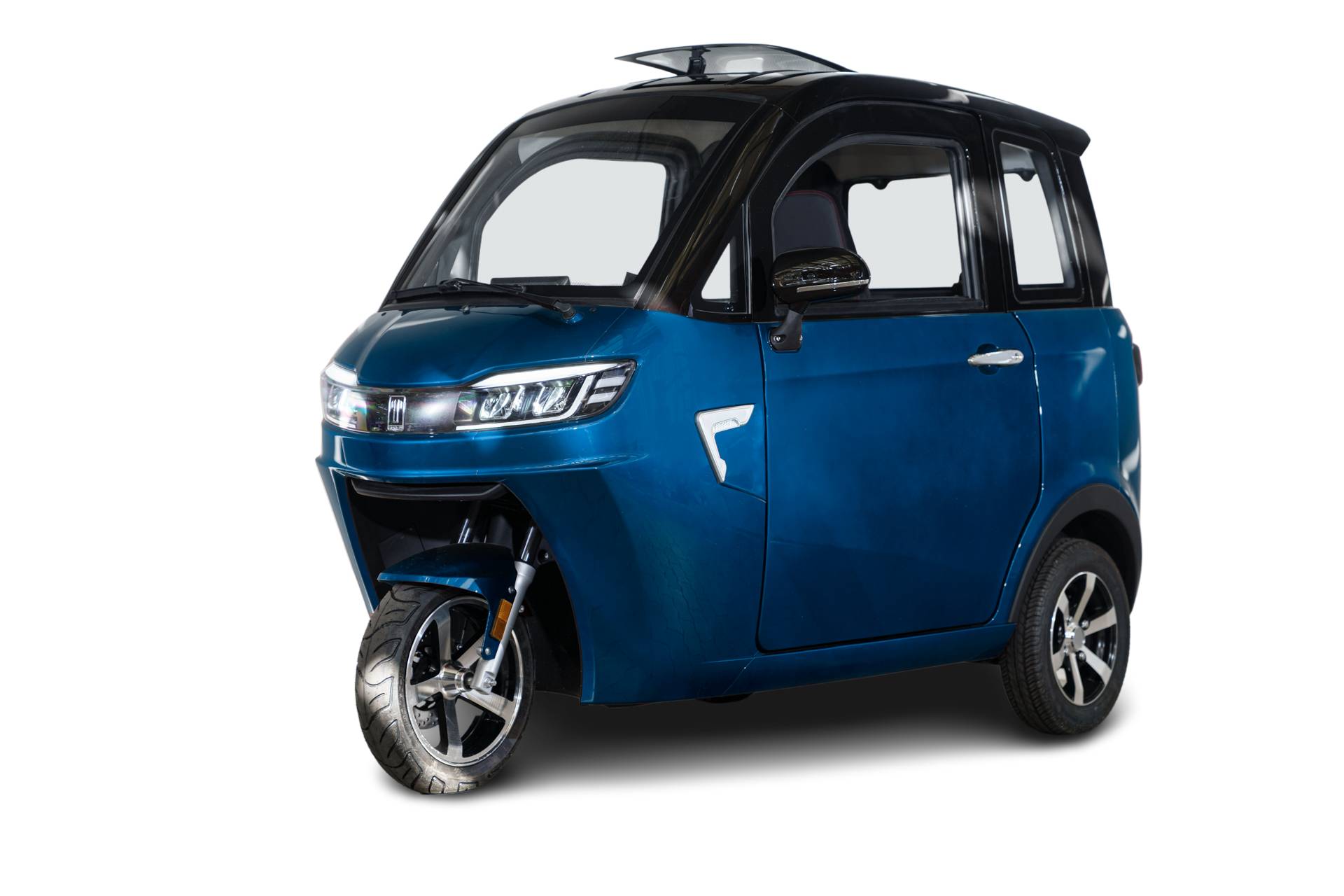 Stormborn V8 - 25 oder 45 km/h 1,5 kW, Blei-Gel-Akku, 45 km/h dunkelblaumetallic