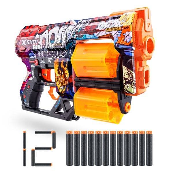 Zuru - X-Shot - Skins Blaster Dread plus Darts