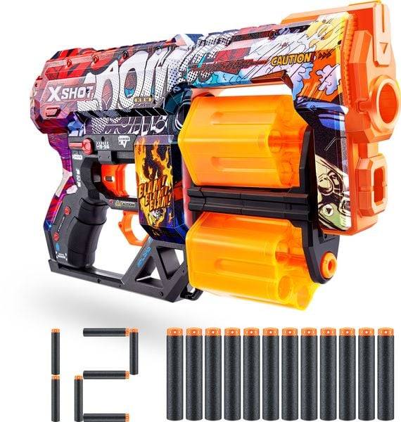 Zuru - X-Shot - Skins Blaster Dread plus Darts