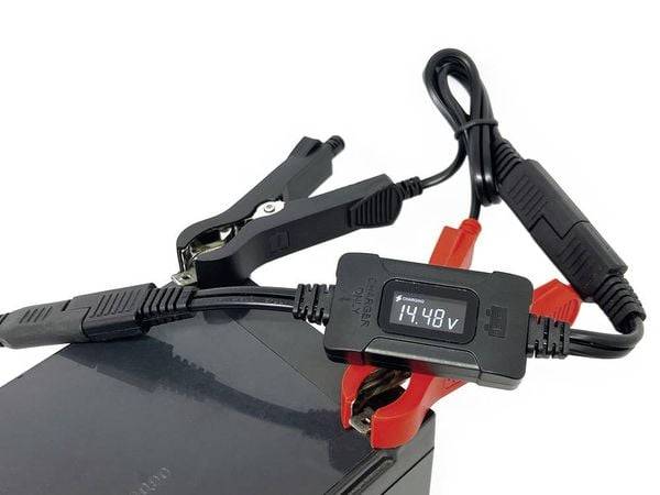 BAAS BA7 Ladebuchse und Ladezustandsanzeige Batteriepolklemmen BA7