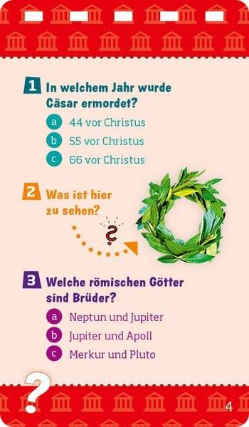 WAS IST WAS Quiz Das alte Rom