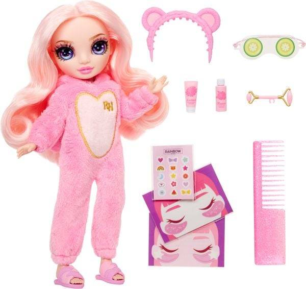 Junior High PJ Party Fashion Doll- Bella (Pink)