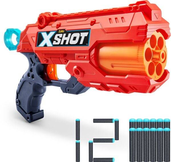 Zuru - X-Shot - Excel Reflex 6 Blaster mit Darts