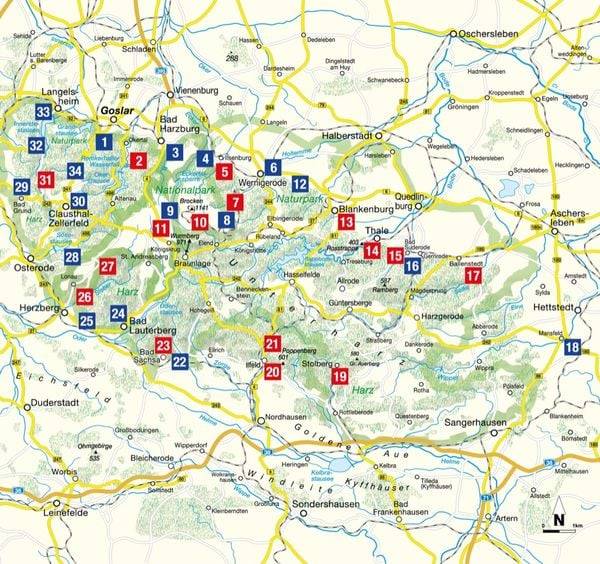 Wanderungen für Langschläfer im Harz