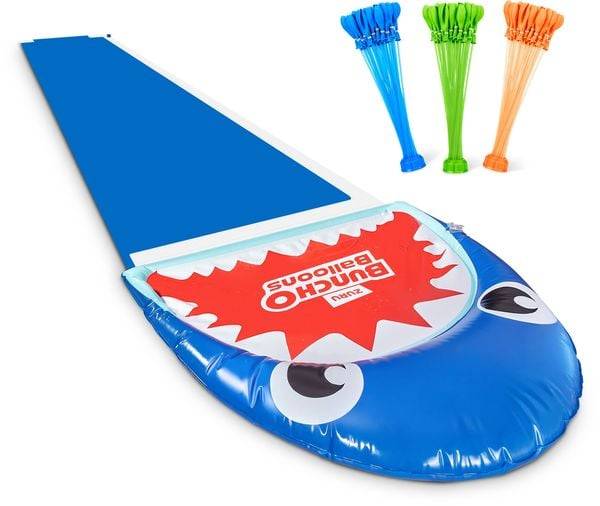 Zuru - Bunch O Balloons - Wasserrutsche Hai mit 100 plus Wasserballons