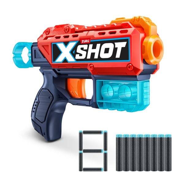 Zuru - X-Shot - Excel Kickback Blaster mit Darts