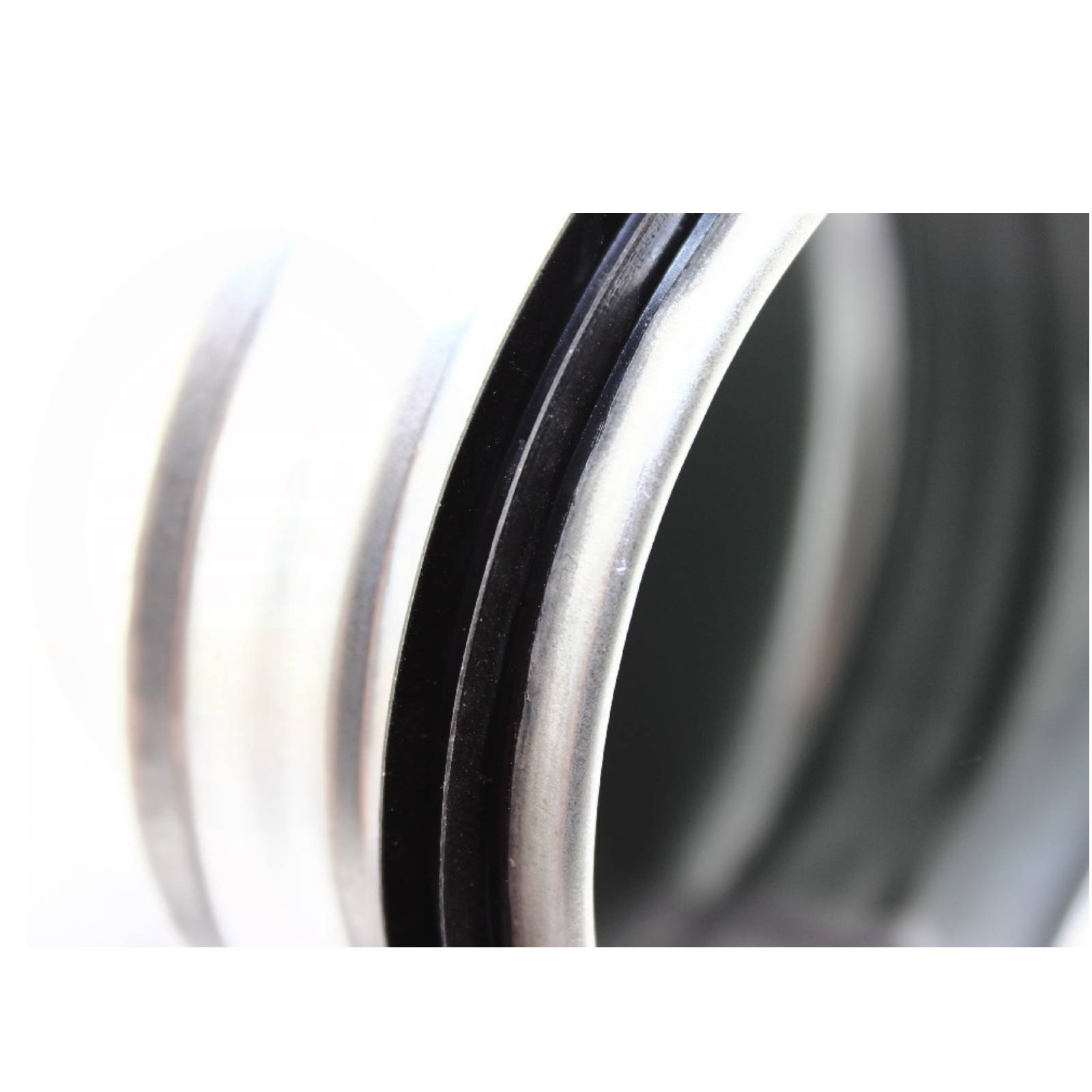 45° Bogen Wickelfalzrohr Lippendichtung Winkel Gummilippe gepresst Ø 150 mm