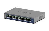 Netgear Plus GS108Ev4 - Switch - unmanaged - Desktop