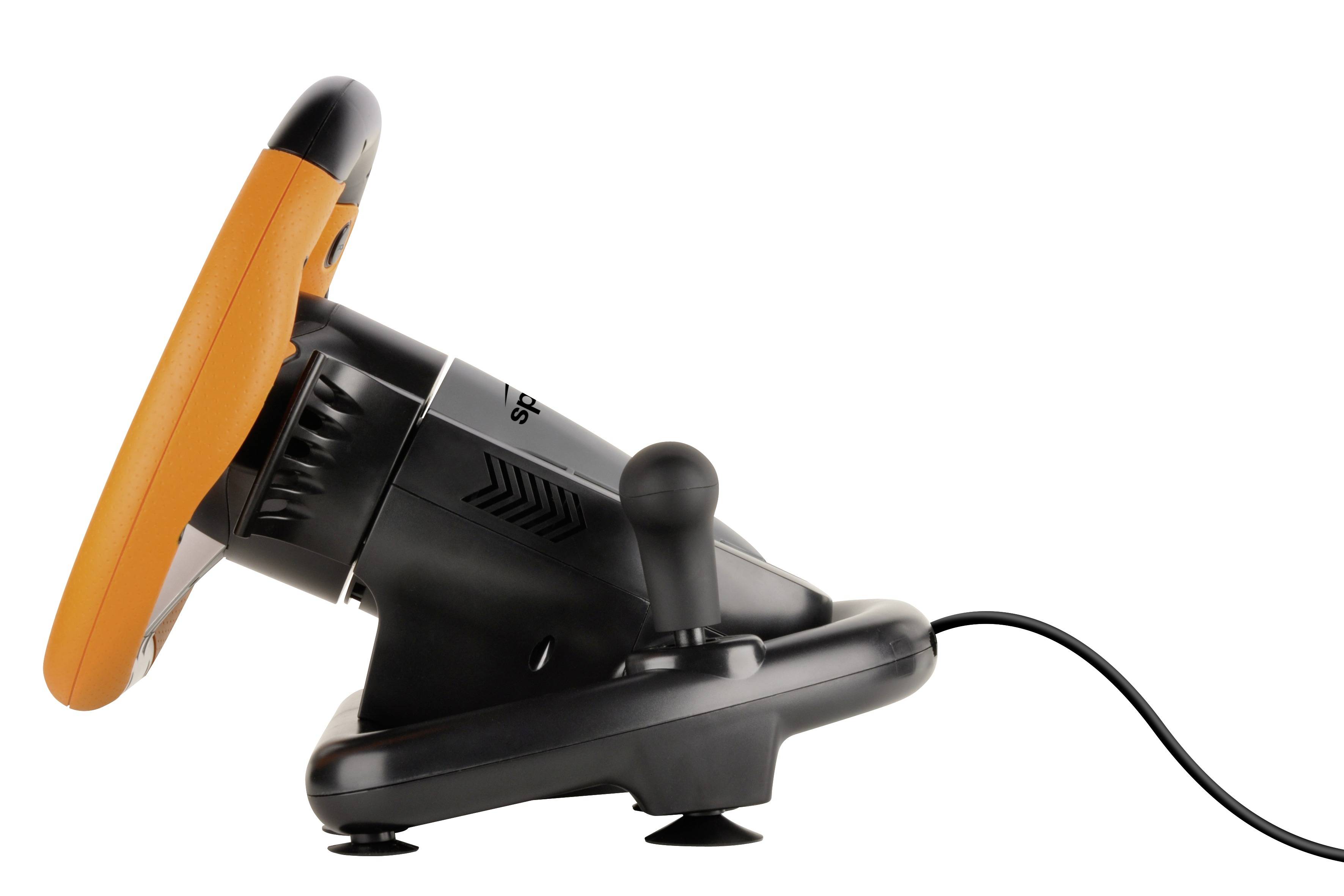 Speedlink Lenkrad DRIFT O.Z, für PC, schwarz-orange retail Multimedia-Technik Lenkräder