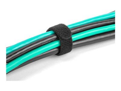 DELOCK Klett-Kabelbinder L 150 x B 12 mm schwarz 10 Stück Installation / Reinigung Kennzeichnung