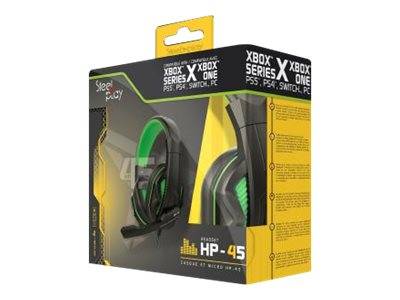 STEELPLAY Wired Headset HP45 Schwarz XBX Eingabe / Ausgabe Kopfhörer & Headsets