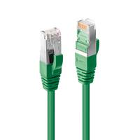 Lindy 47683 Netzwerkkabel Grün 10 m Cat6a S/FTP (S-STP) Kabel Patchkabel RJ45 Cat.6