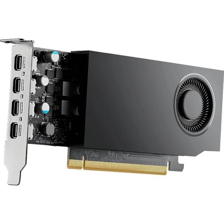 Quadro 4GB PNY NVIDIA RTX A400 Power Limited Low Profile GDDR6 (Small Box) Eingabe / Ausgabe