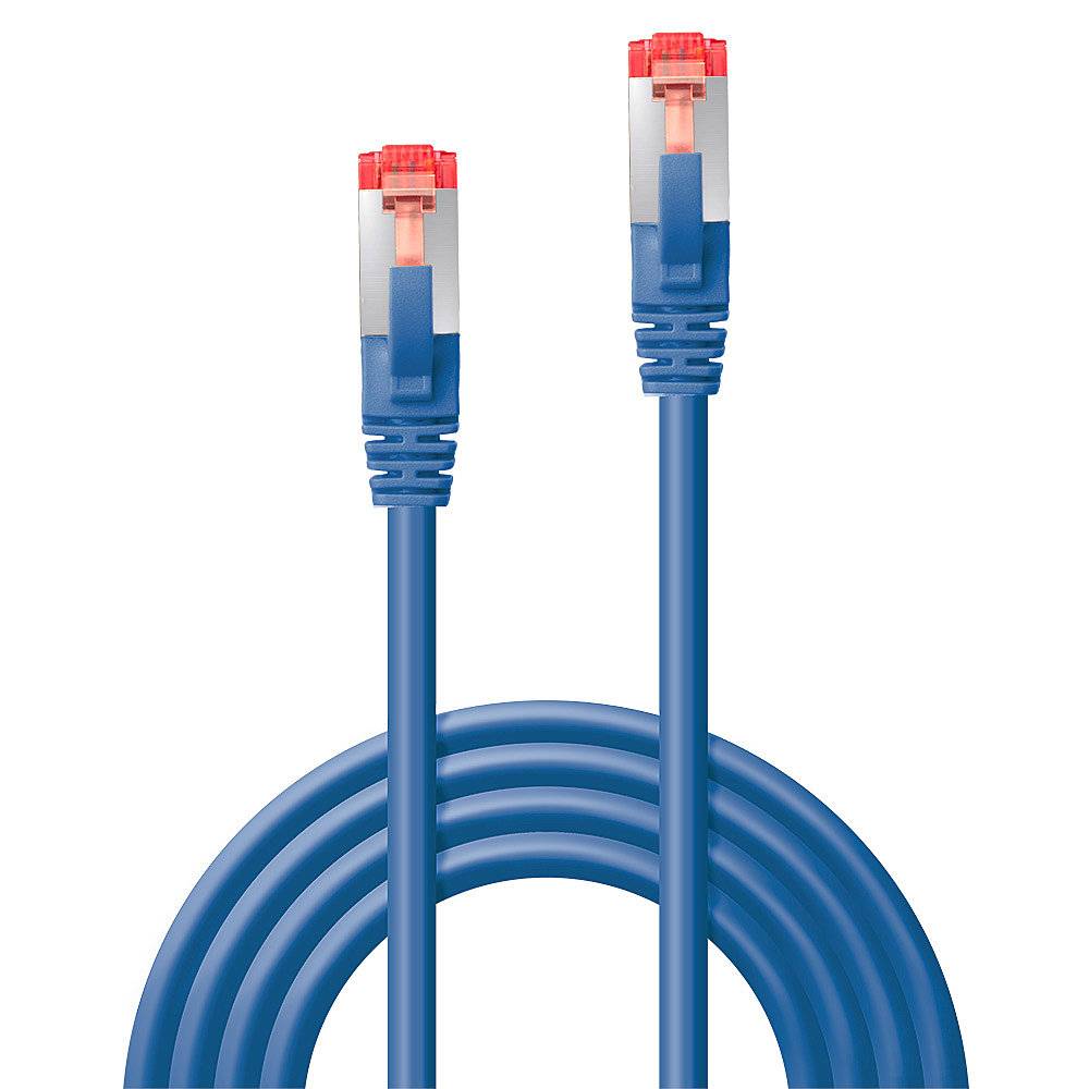 LINDY Patchkabel Cat6 S/FTP blau 2.00m Kabel RJ45 Cat.6
