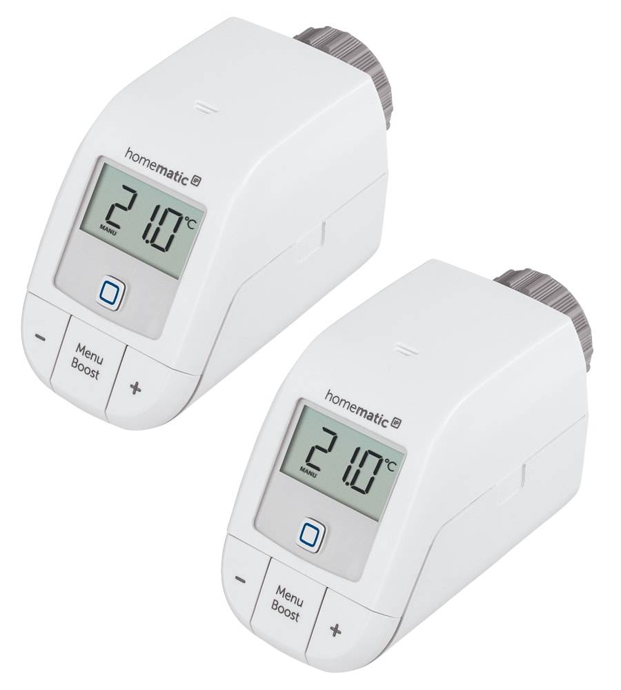 HOMEMATIC IP Smart Home 153412A0, Heizkörperthermostat Basic, 2 Stück