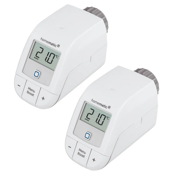 HOMEMATIC IP Smart Home 153412A0, Heizkörperthermostat Basic, 2 Stück HOMEMATIC IP Smart Home 153412A0, Heizkörperthermostat Basic, 2 Stück