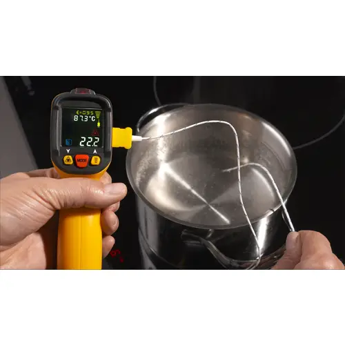PANCONTROL Infrarot-Thermometer PAN IR-T800+, 12:1, mit Laser-Messkreisanzeige PANCONTROL Infrarot-Thermometer PAN IR-T800+, 12:1, mit Laser-Messkreisanzeige