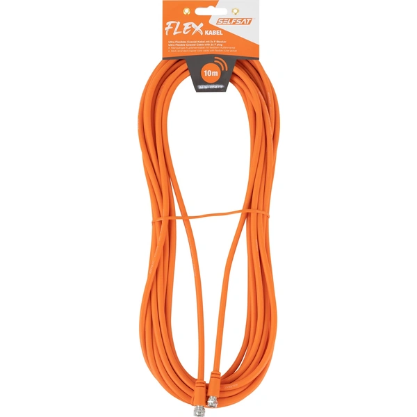 SELFSAT Antennenanschlusskabel Flex 10 m, orange SELFSAT Antennenanschlusskabel Flex 10 m, orange