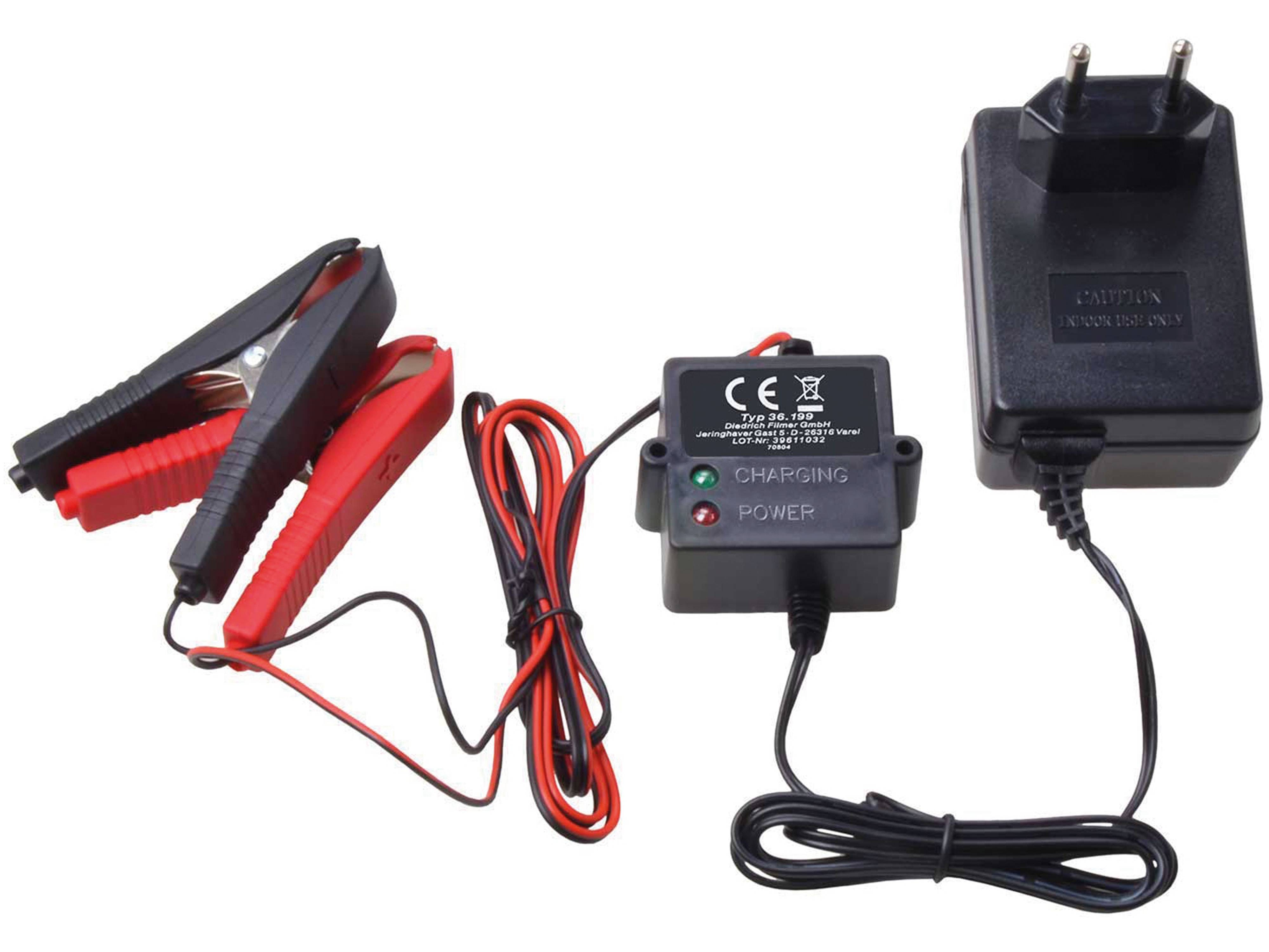 FILMER Batterielade- und Erhaltungsgerät 36199, 12 V, 5...125 Ah