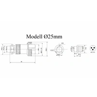 FILMER Wand- und Bodenanker 49421, für Fahrradschlösser- und ketten FILMER Wand- und Bodenanker 49421, für Fahrradschlösser- und ketten