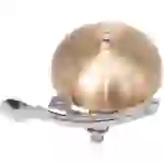 FILMER Fahrradglocke 41025, Retro-Design, gold FILMER Fahrradglocke 41025, Retro-Design, gold