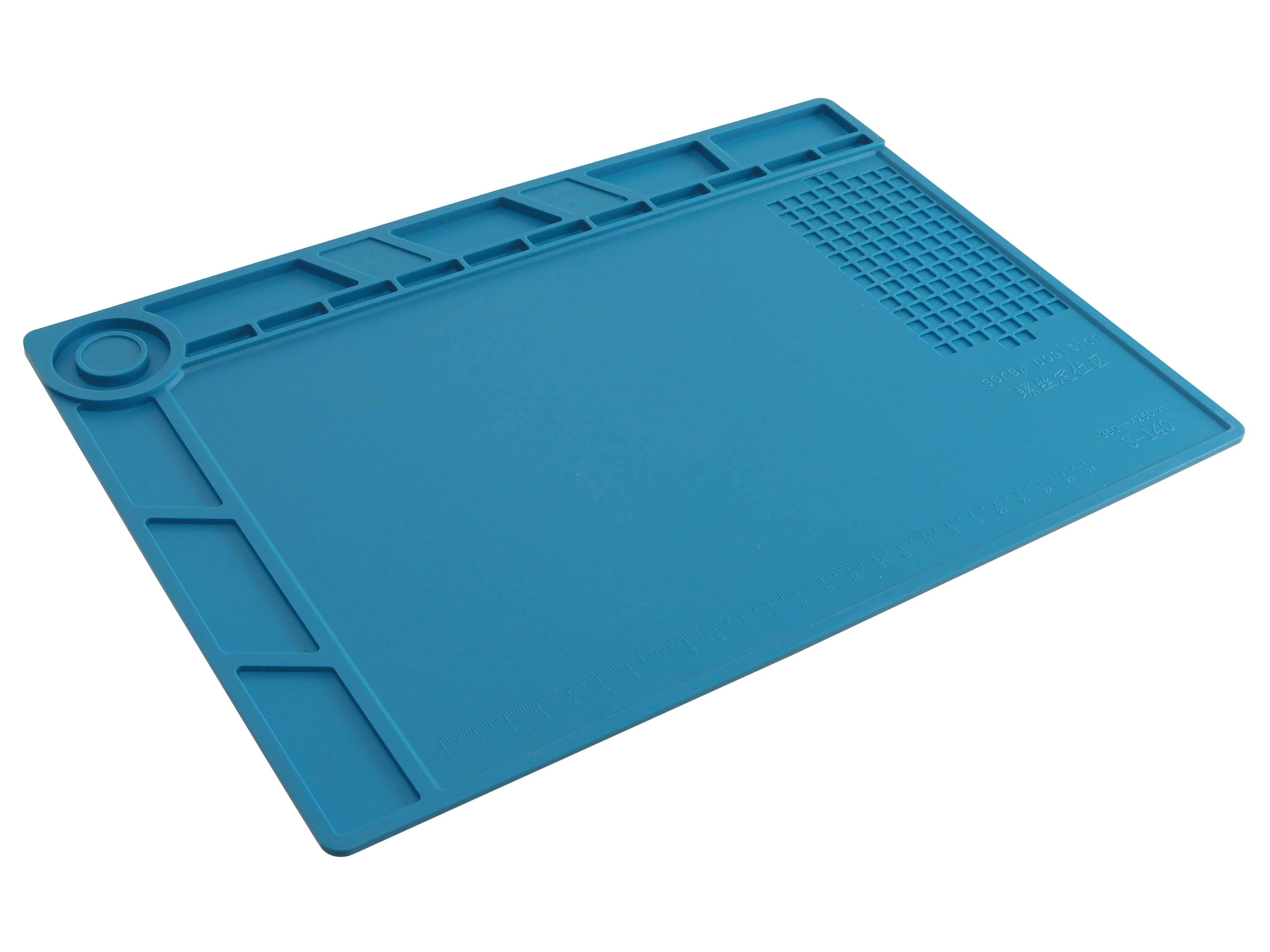 DAYTOOLS Silikon-Lötmatte S-140, 35x25 cm, blau