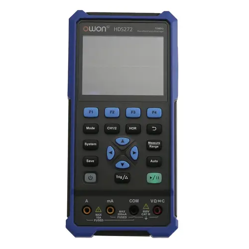 OWON LCD-Oszilloskop mit Multimeter, HDS272, 2-Kanal, 70 MHz OWON LCD-Oszilloskop mit Multimeter, HDS272, 2-Kanal, 70 MHz