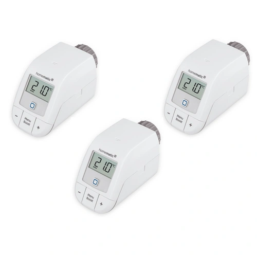 HOMEMATIC IP 153412A0, Heizkörperthermostat Basic, 3 Stück HOMEMATIC IP 153412A0, Heizkörperthermostat Basic, 3 Stück