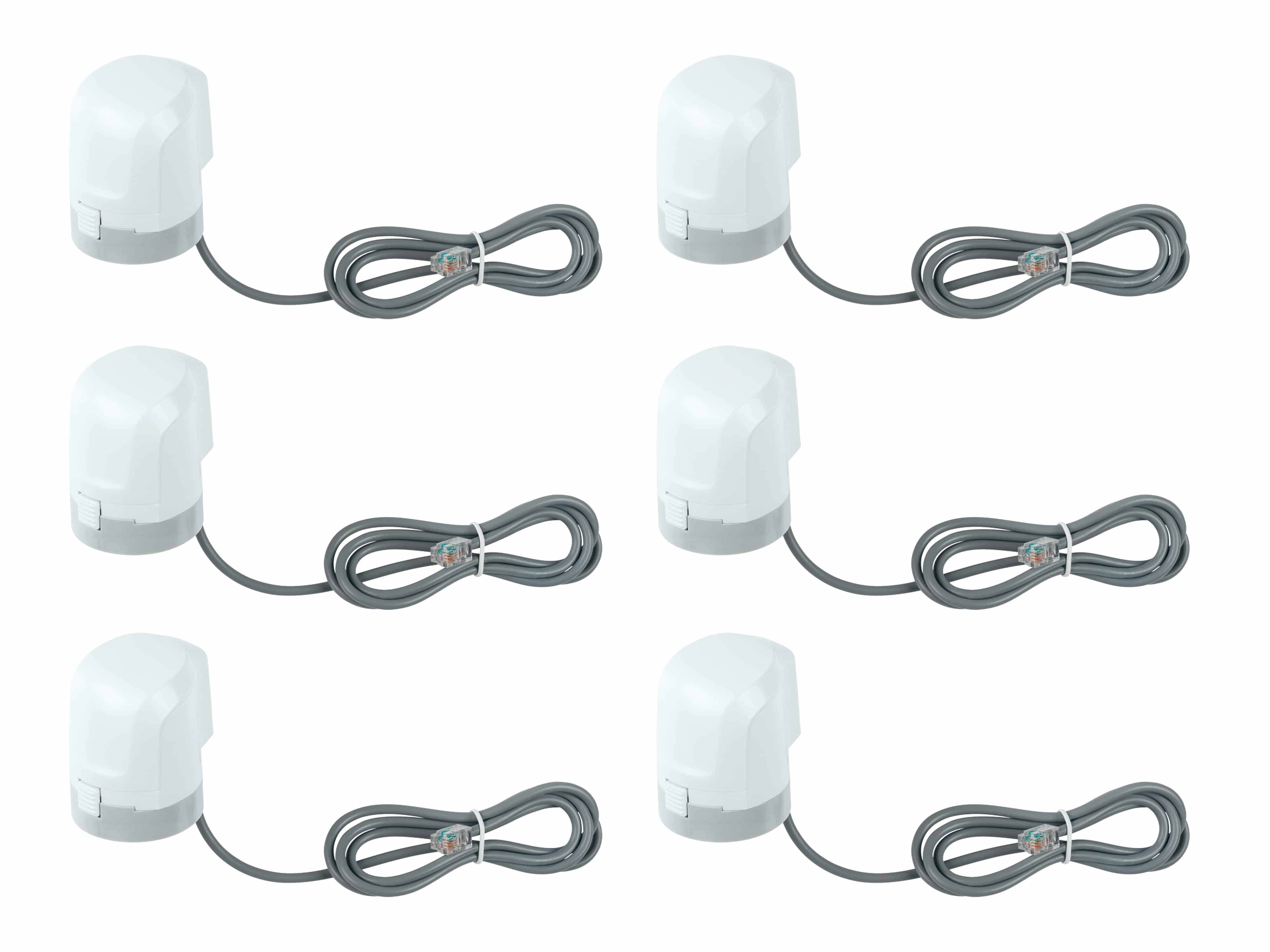 HOMEMATIC IP Smart Home 153309A0, Stellantrieb motorisch, 6 Stück