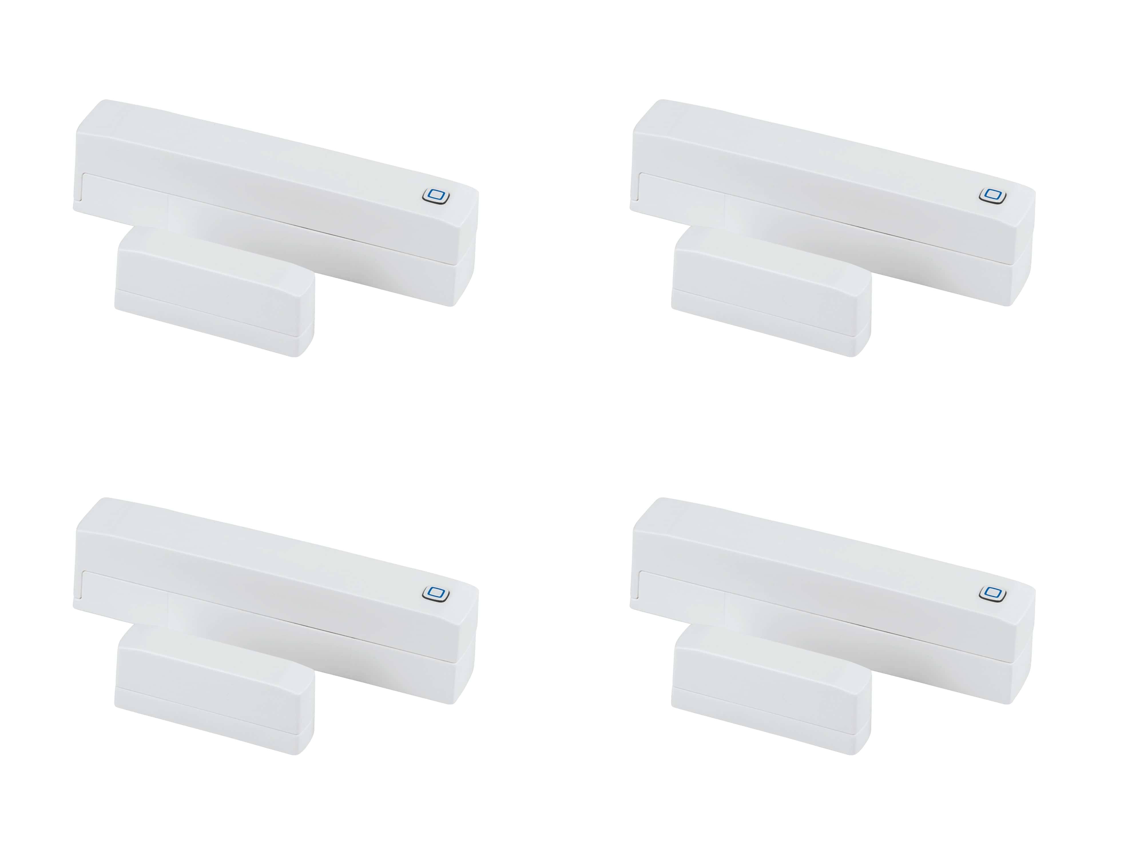 HOMEMATIC IP Smart Home 151363, Fenster- und Türkontakt, magnetisch, 4 Stück