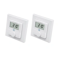HOMEMATIC IP 156669A0, Wandthermostat mit Luftfeuchtigkeitssensor, 2 Stück HOMEMATIC IP 156669A0, Wandthermostat mit Luftfeuchtigkeitssensor, 2 Stück