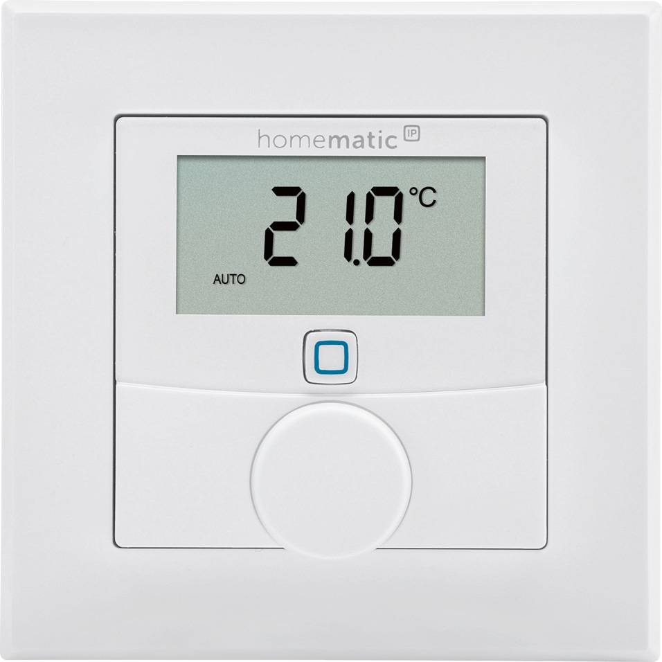 HOMEMATIC IP 156669A0, Wandthermostat mit Luftfeuchtigkeitssensor, 2 Stück