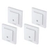 HOMEMATIC IP Smart Home 150181A0, Temp. und Luftfeucht. Sensor, 4 Stück HOMEMATIC IP Smart Home 150181A0, Temp. und Luftfeucht. Sensor, 4 Stück