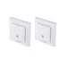 HOMEMATIC IP Smart Home 150181A0, Temp. und Luftfeucht. Sensor, 2 Stück HOMEMATIC IP Smart Home 150181A0, Temp. und Luftfeucht. Sensor, 2 Stück