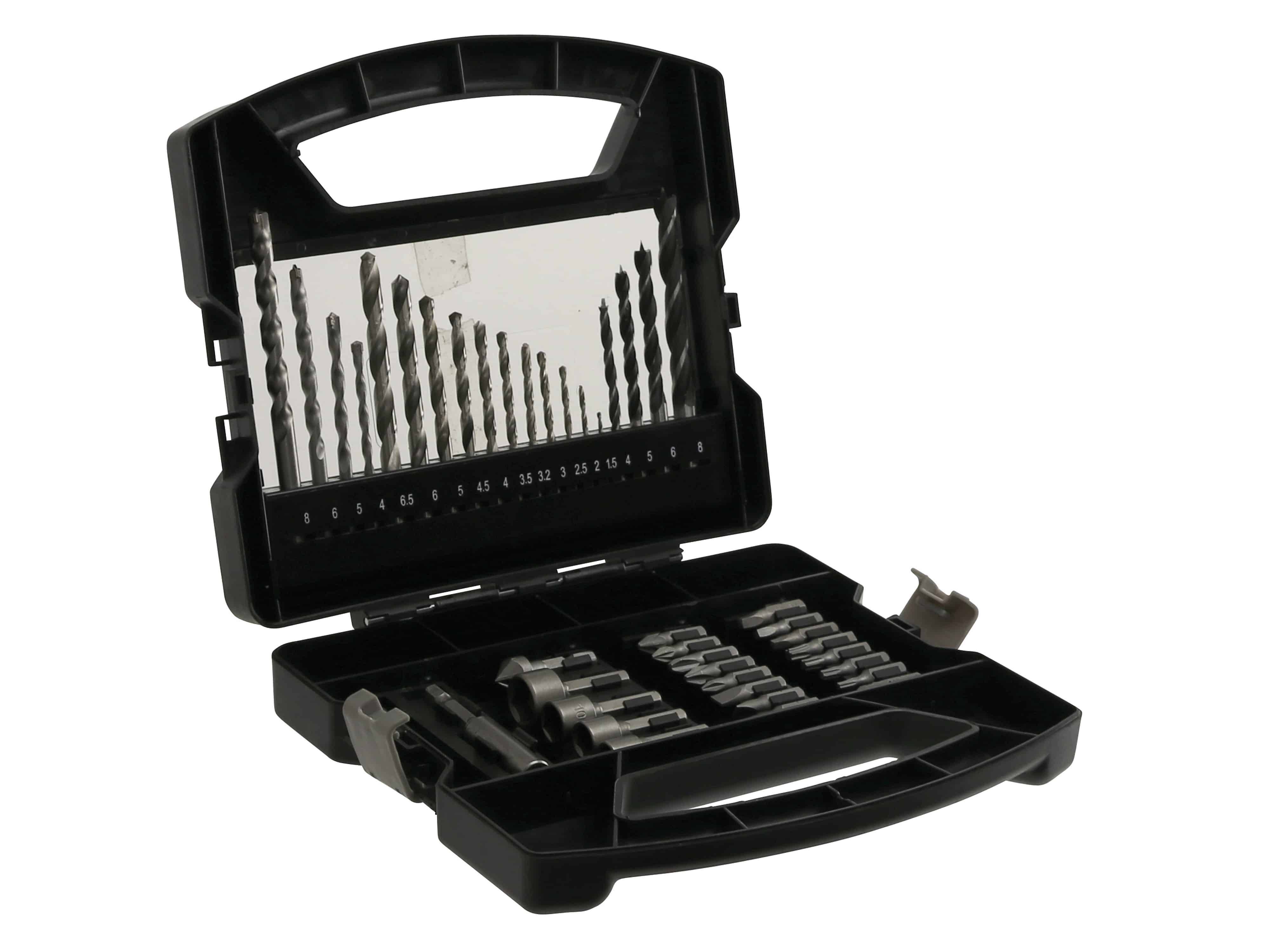 MASTERPROOF, Bit-Bohrer-Satz, 41-teilig,