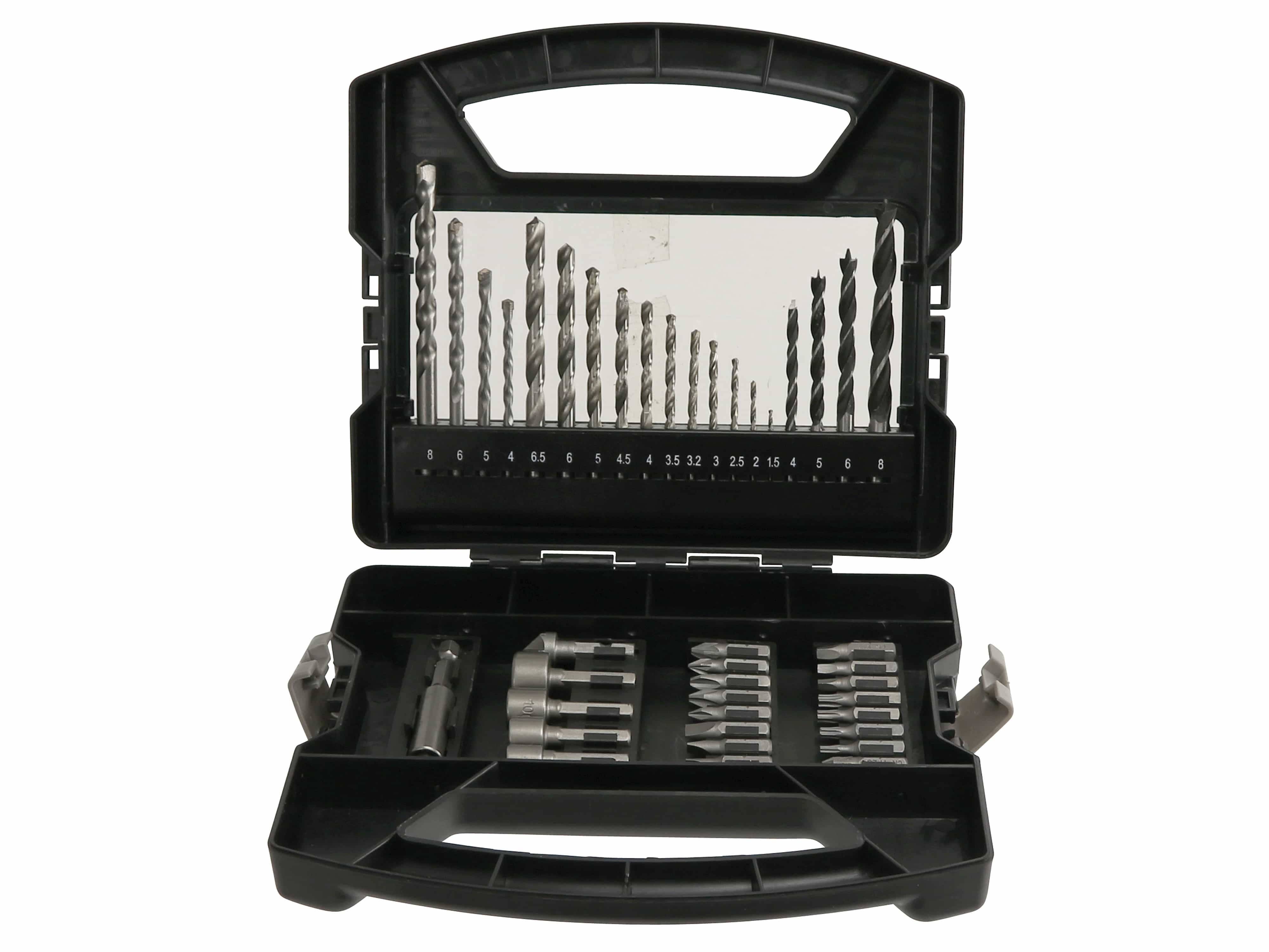 MASTERPROOF, Bit-Bohrer-Satz, 41-teilig,