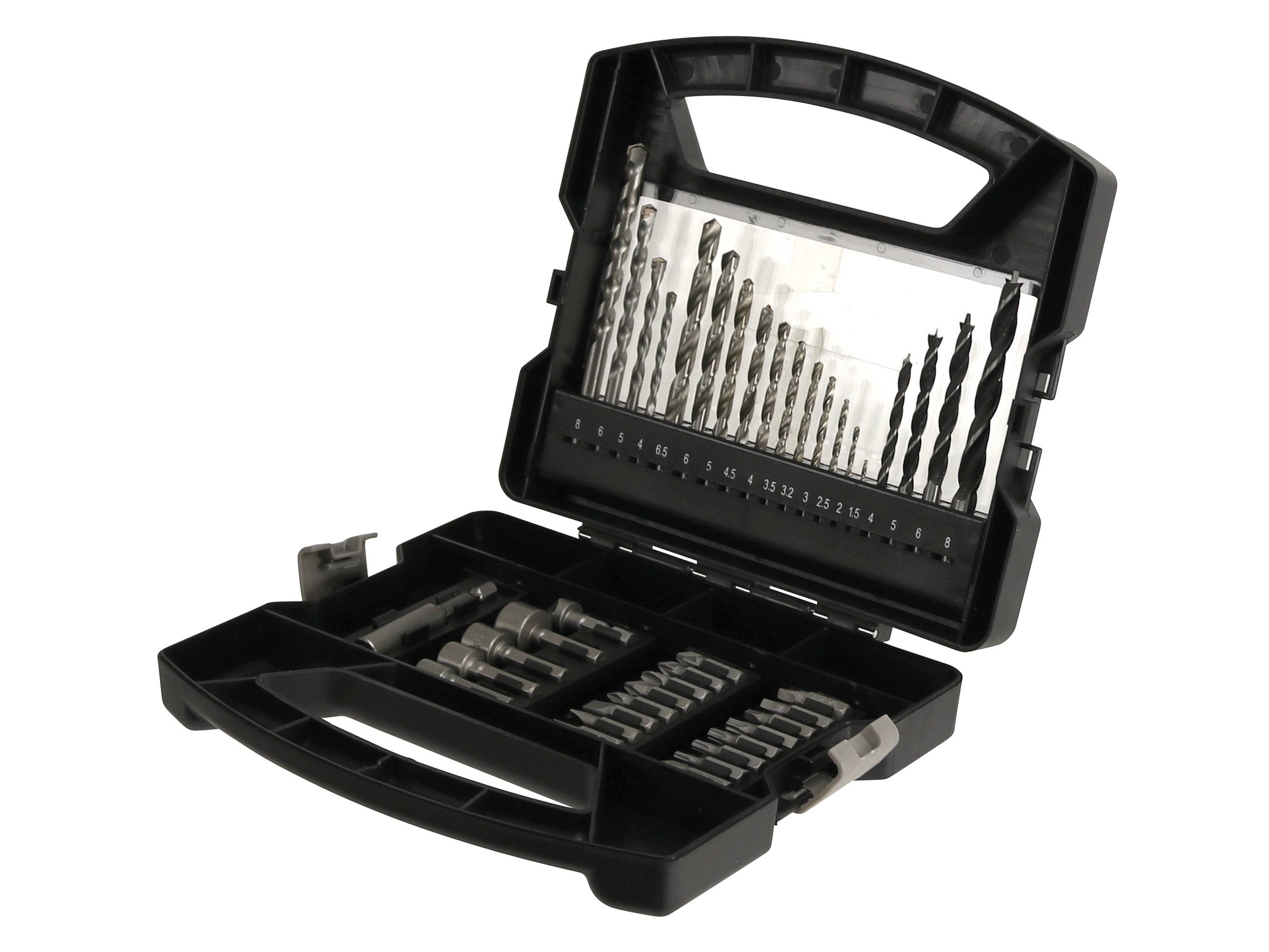 MASTERPROOF, Bit-Bohrer-Satz, 41-teilig,