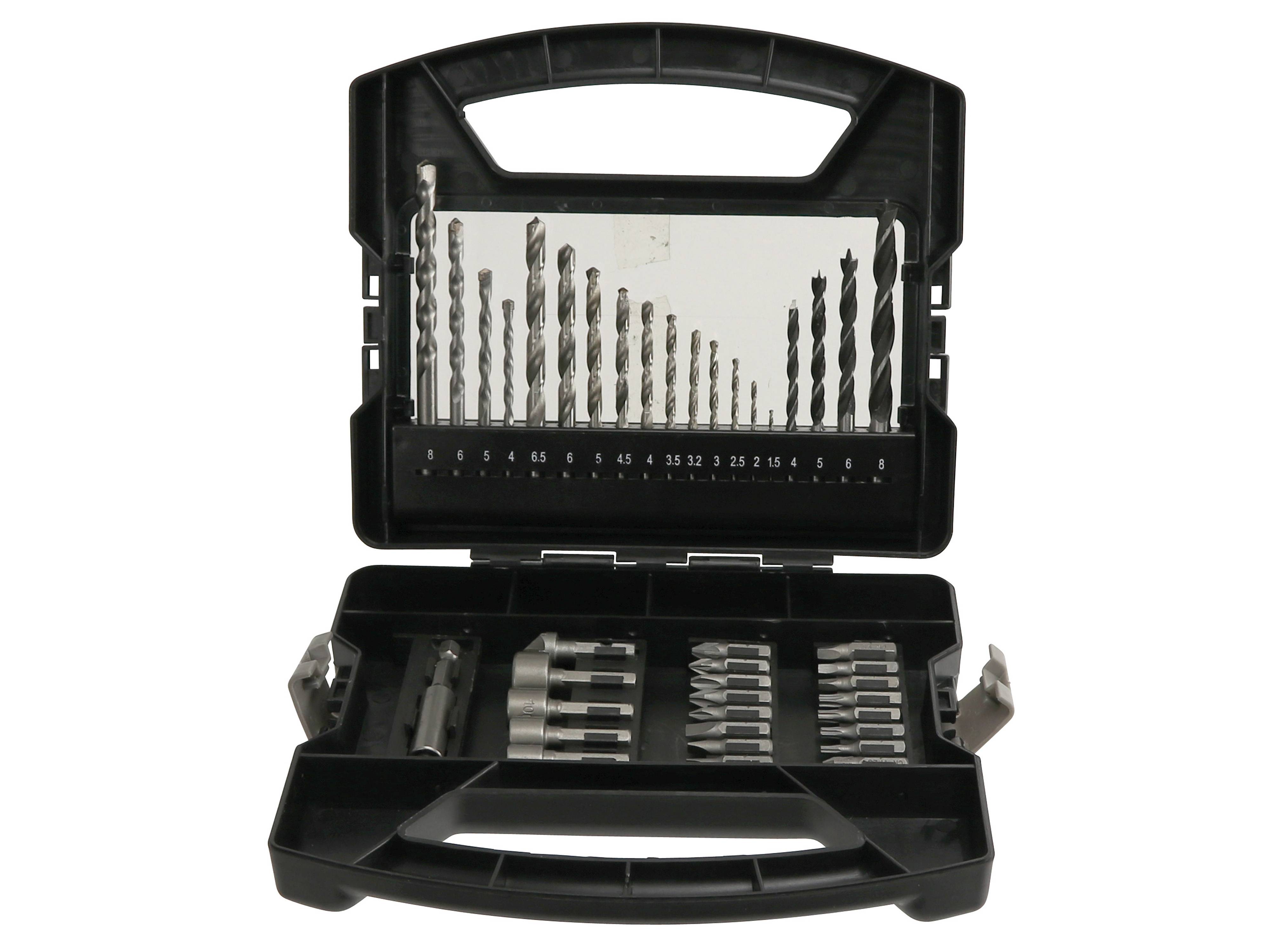 MASTERPROOF, Bit-Bohrer-Satz, 41-teilig,