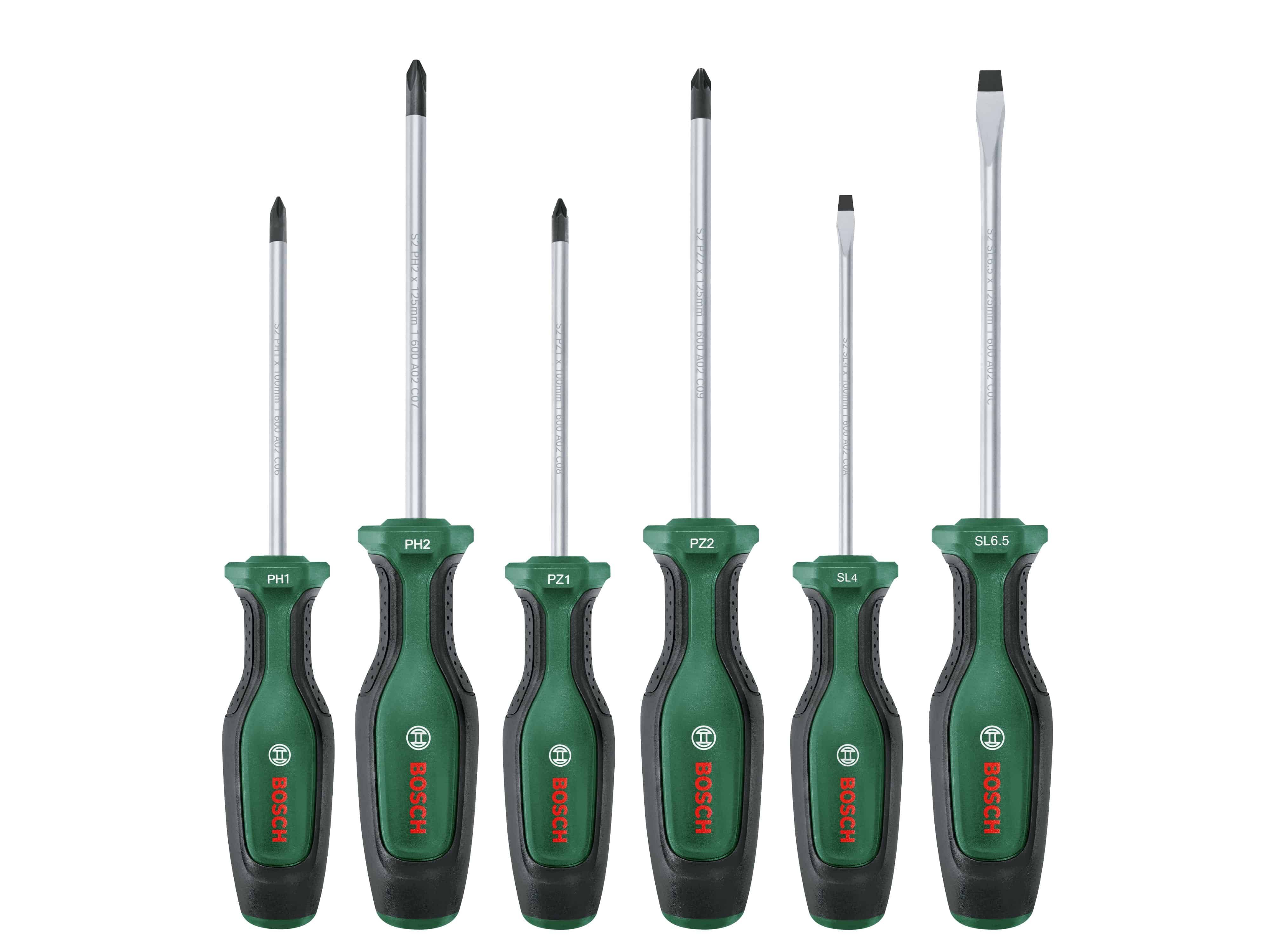 BOSCH Schraubendreher-Set, 6-teilig