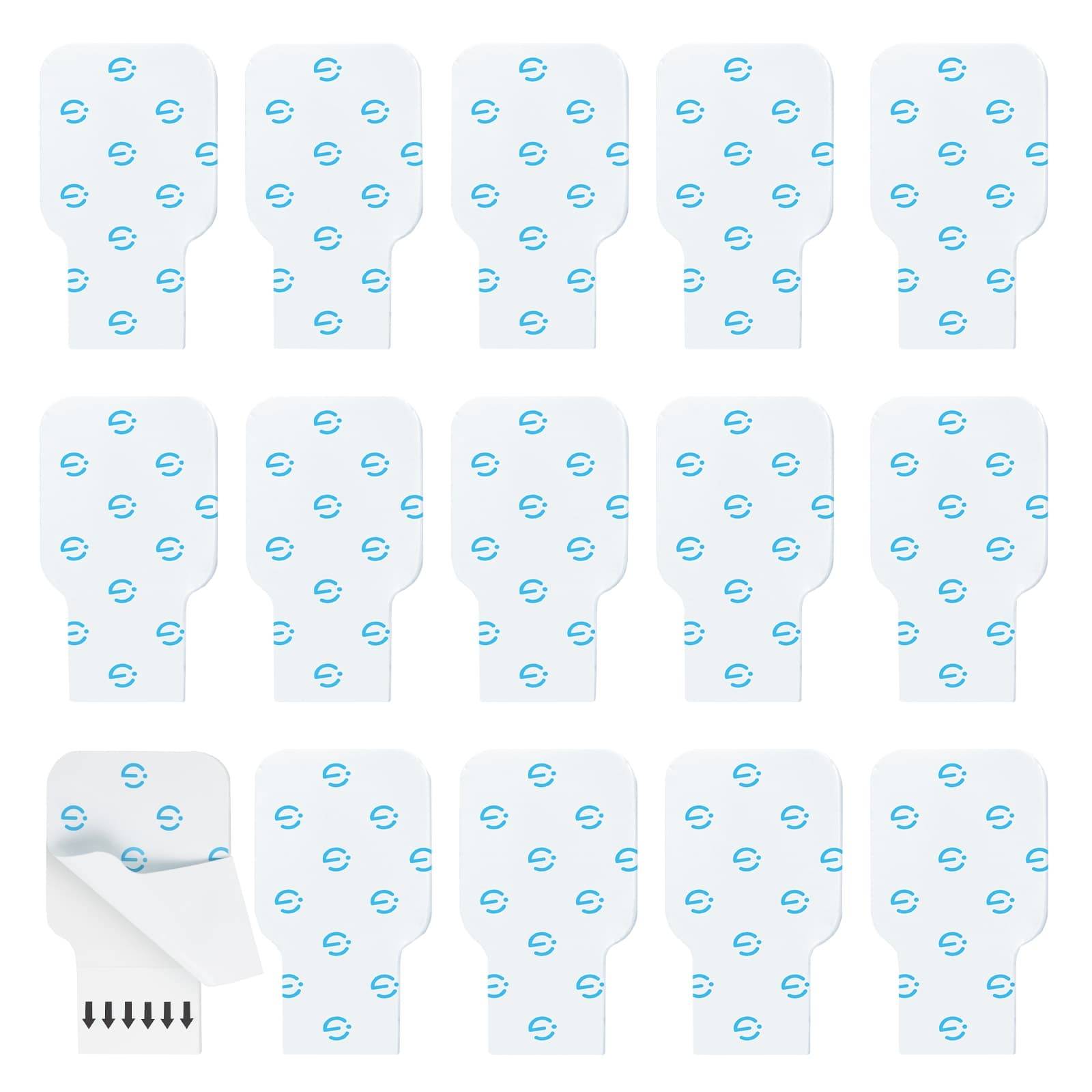 GOVEE Doppelseitiges Klebepad für Licht Panele H6061, 15 Stück