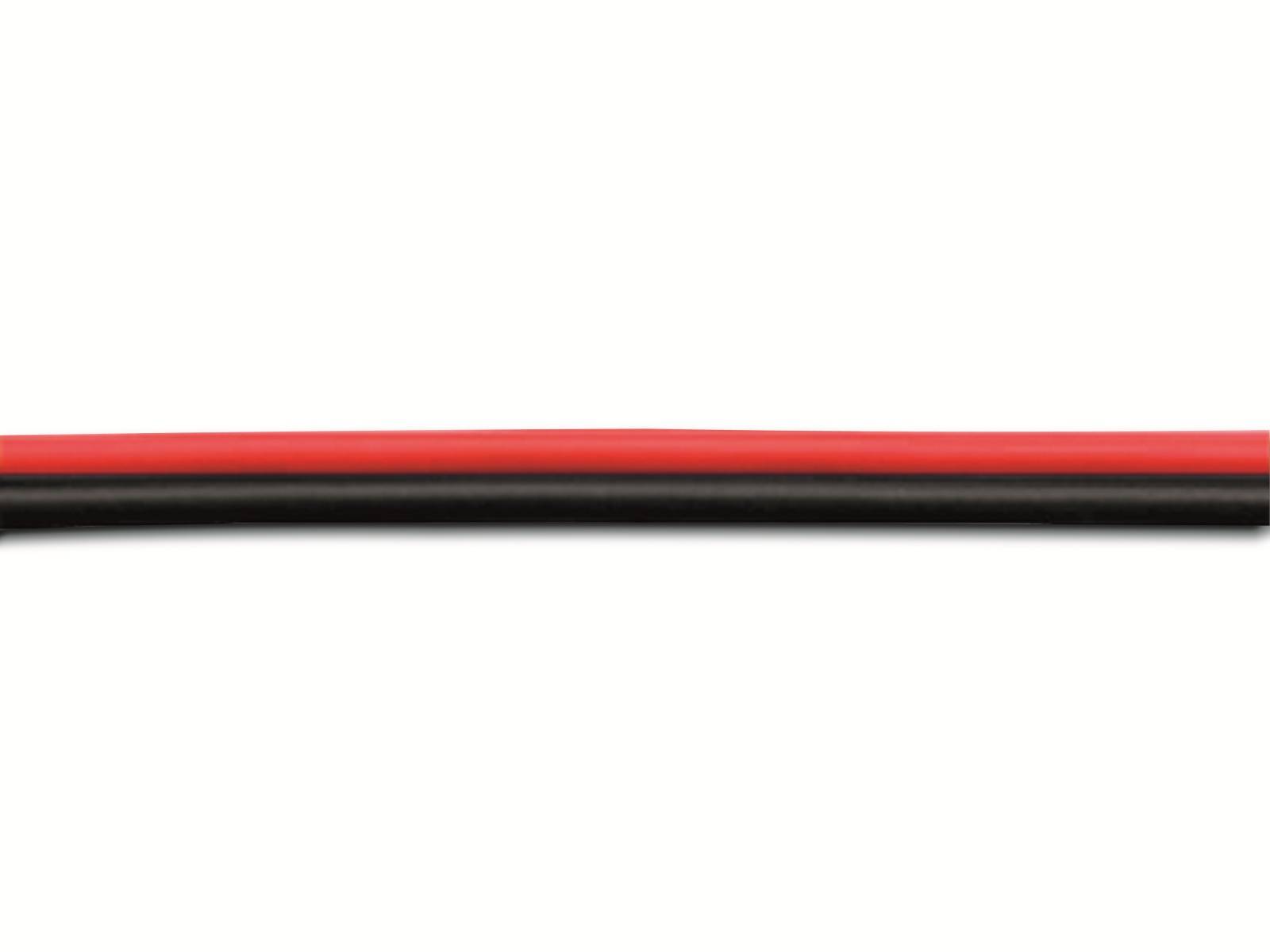 BELI-BECO Kupferlitze, L 2218/5 rt/sw, 5m, rot/schwarz, 2x0,14mm²