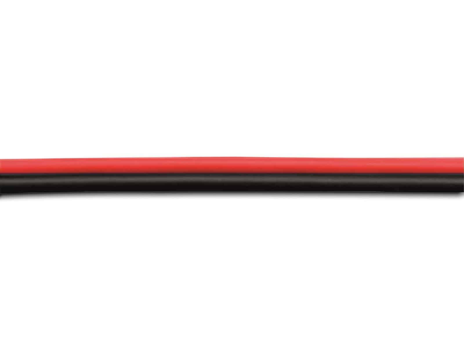 BELI-BECO Kupferlitze, L 2218/5 rt/sw, 5m, rot/schwarz, 2x0,14mm²