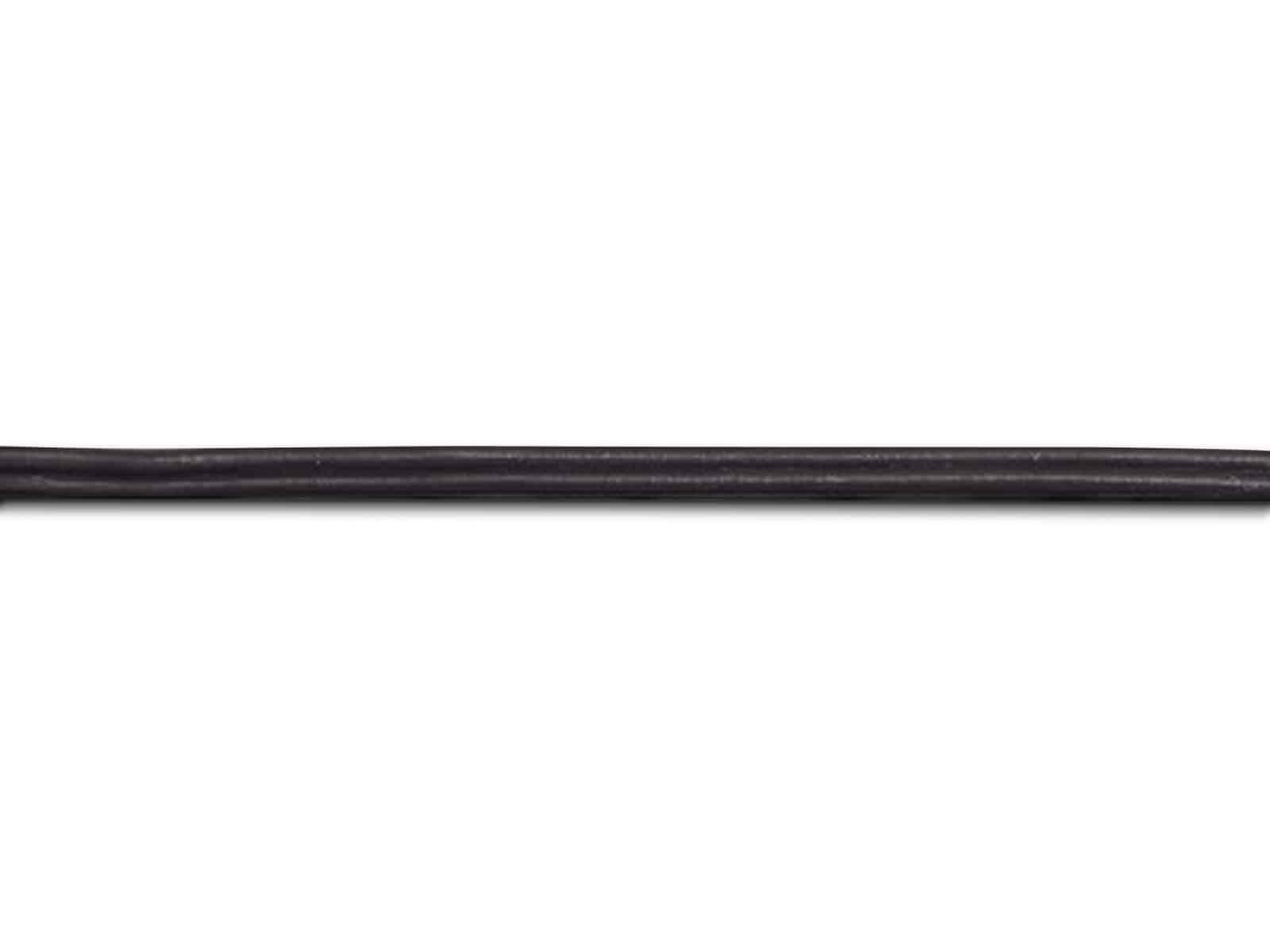 BELI-BECO Kupferlitze, L 218/5 sw, 5m, schwarz, 2x0,14mm²