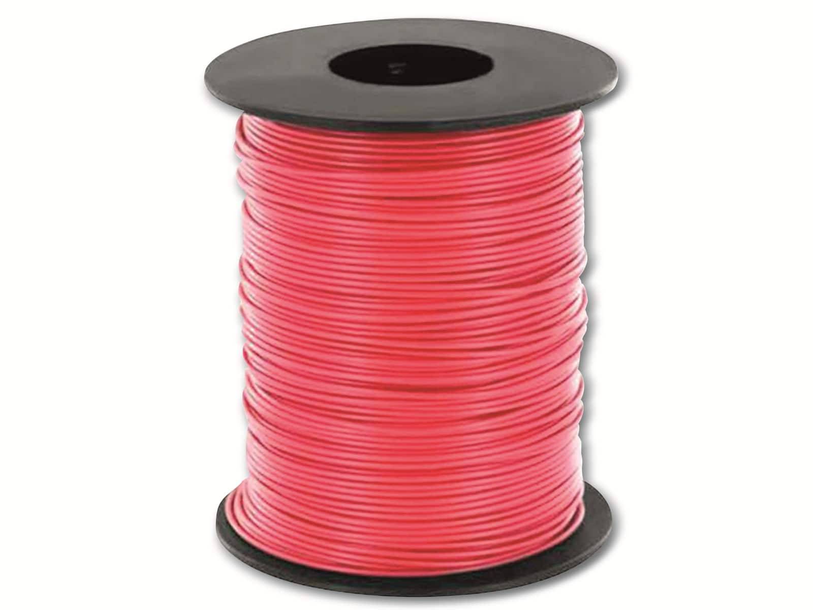 BELI-BECO Kupferlitze, L125/25 rt, 25m, rot, 0,25mm²