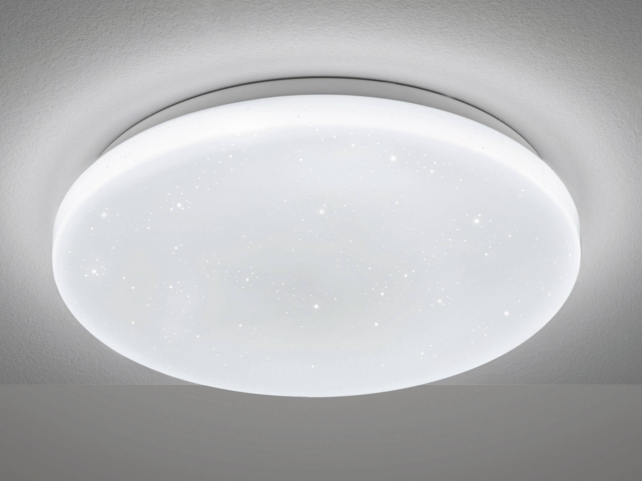 EGLO LED-Deckenleuchte POGLIOLA-S, 18W, 2050 lm, 4000K, 310 mm, Kristalleffekt