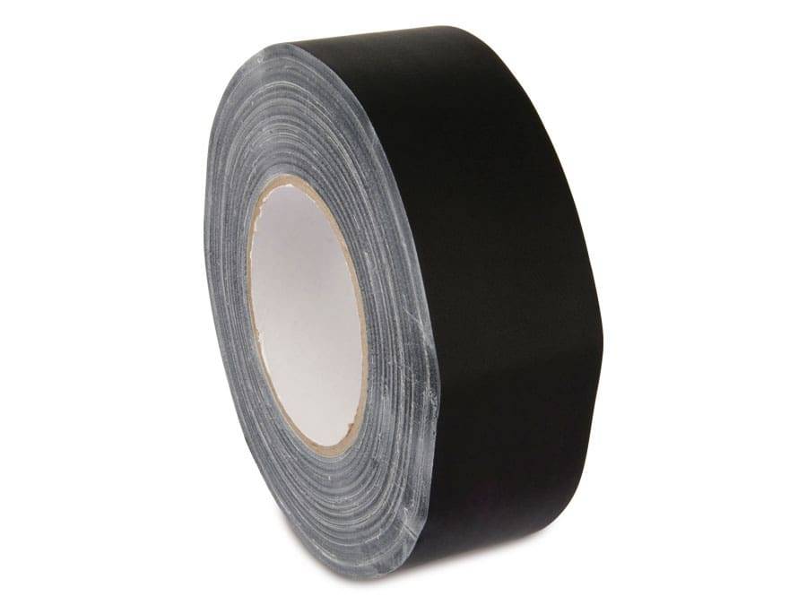 PRIOTEC KLEBEBAND Gewebe-Klebeband Stage Tape MATT80, schwarz, 50 mm x 50 m